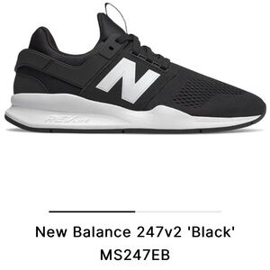 New Balance 247v2 'Black' MS247EB M9.5